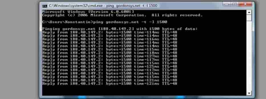 How to DDoS using CMD (Ping of death attack)
