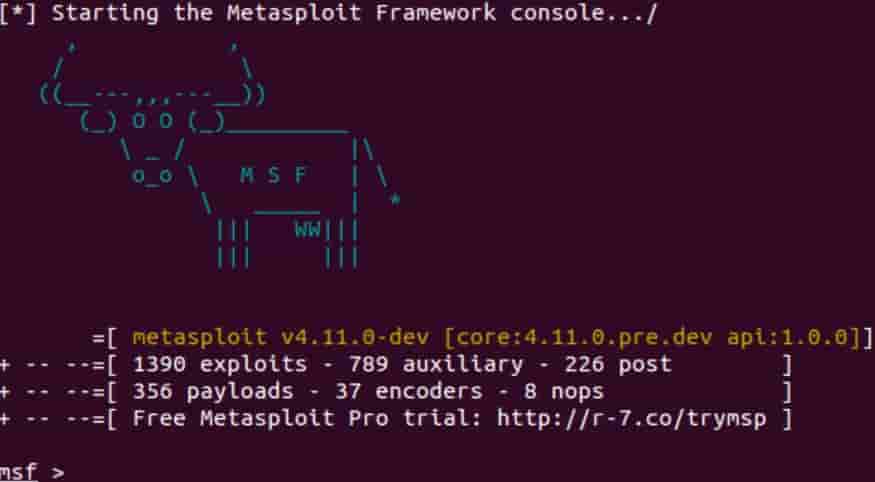 Free Download Metasploit Project Framework Pro
