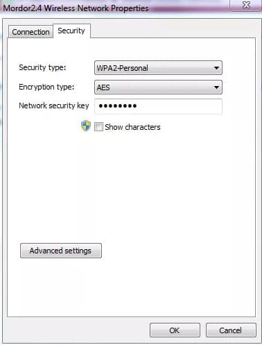 Find Known WiFi Network Password in Windows 10