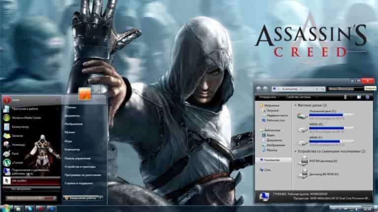 Assassins Creed Windows 7 Theme Download