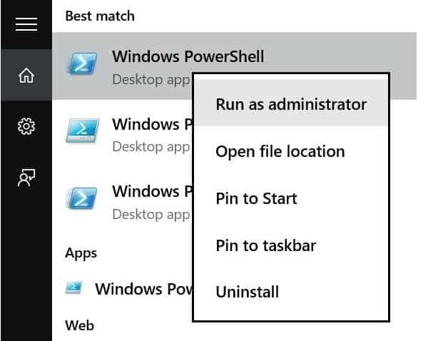 Reinstall Microsoft Store using Powershell