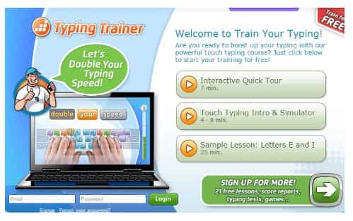 Typing Trainer for PC 