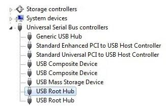 USB Root Hub Fix