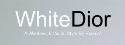 WhiteDior Windows 8 Theme