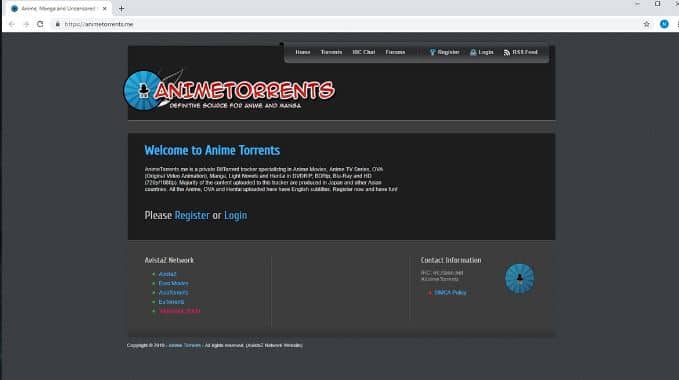 Anime Torrents Website for Anime Downloading