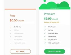 Spotify Premium APK vs Spotify Free Comparison