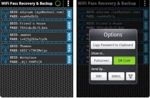 Android WiFi Password Recovery Without Root