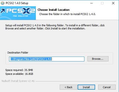 PS2 Emulator for Windows 10 PC
