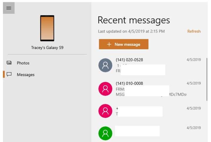 Send SMS from Windows 10 For Free