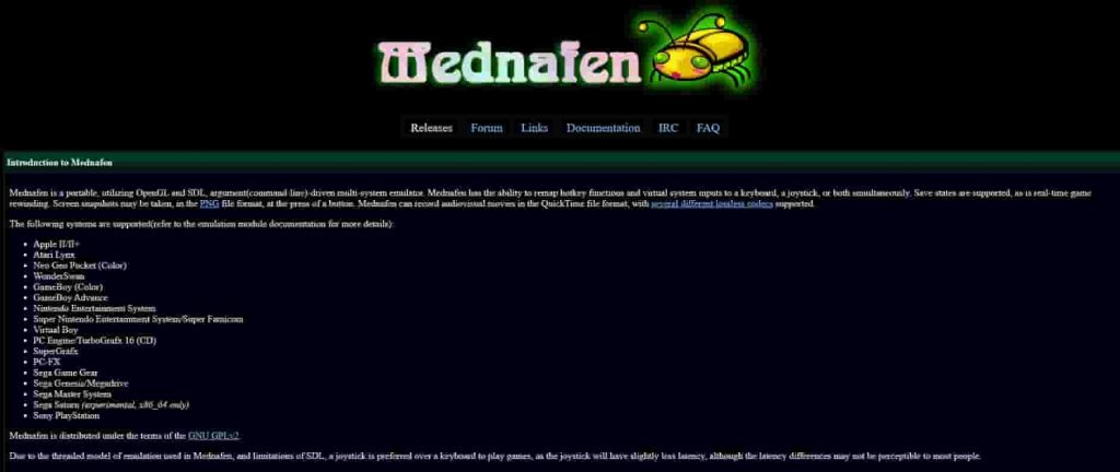 Mednafen PS3 Emulator Download