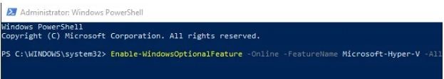 Enable Virtualization with PowerShell