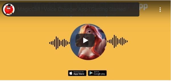 MagicCall Voice Changer App for Android