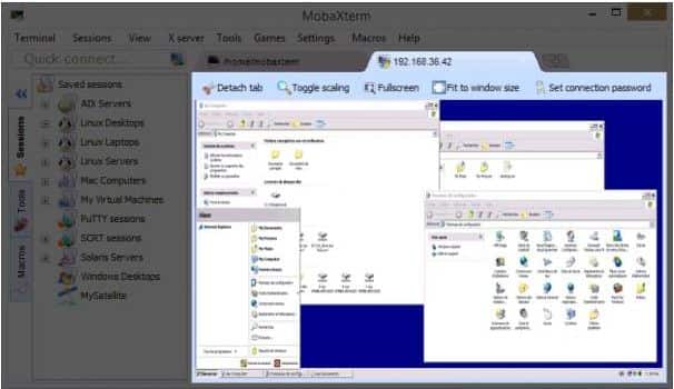MobaXterm Xserver Windows Tabbed SSH Software