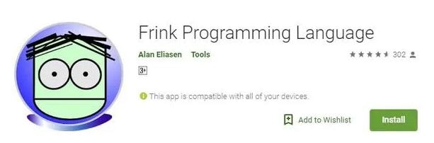 Frink Programming Language App for Android