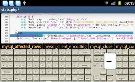 Programmer Keyboard App for Android