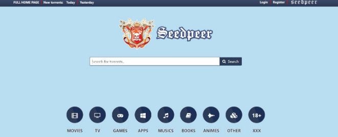 SeedPeer Site