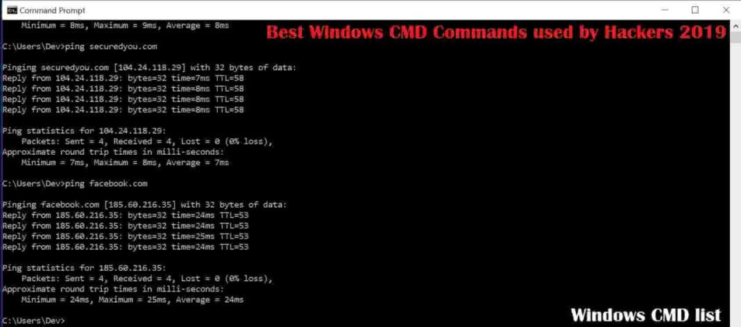 windows cmd commands