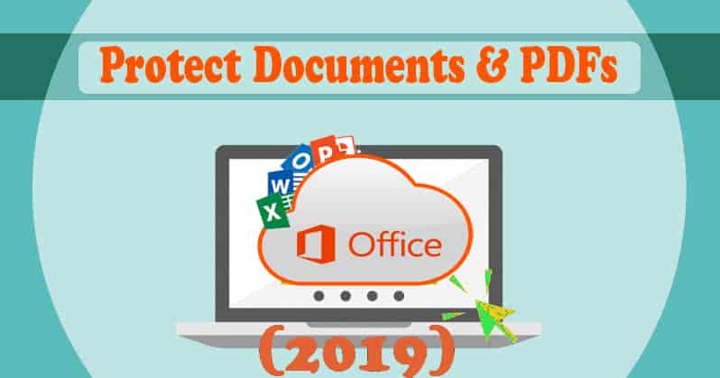 How to Password Protect Word Document or PDF with MS Office 2022