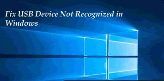 Fix: 'USB Device Not Recognized' Error in Windows 10 Tutorial 2019