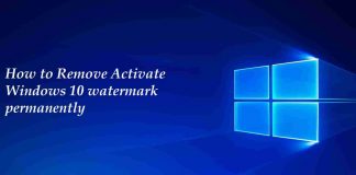How to Remove Annoying 'Activate Windows 10' Watermark 2019