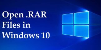 How to Open RAR Files in Windows 10 Without Software