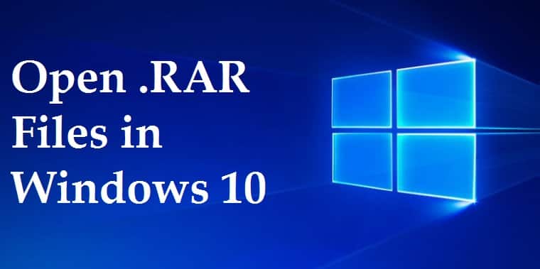 How To Open .RAR Files in Windows 10/11 With WinRAR/WinZip/7-zip