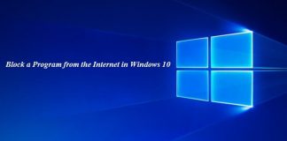 How to Block a Program from Having Internet Access in Windows 10