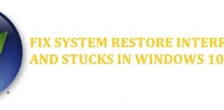 What Actually Happens When System Restore Interrupts / Stucks in Windows 10